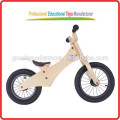 2015 New products 12 inch pneumatic tire wooden children bike